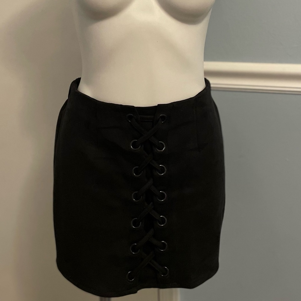 Velvet Black Skirt